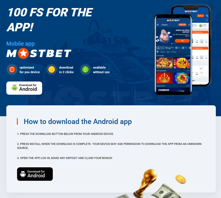 Mostbet APK download — Android tətbiqini yükləmək və quraşdırmaq